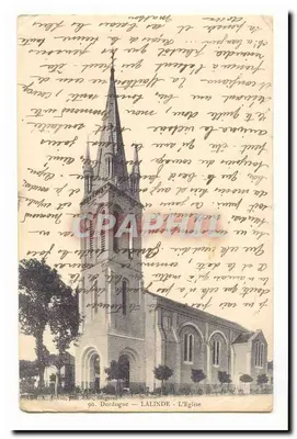 Lalinde - A Igreja — 9e. Dordogne