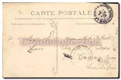 Courcelles-sous-Jouarre — L'Acquedotto — E. Guyot, editore-stampatore — Verso
