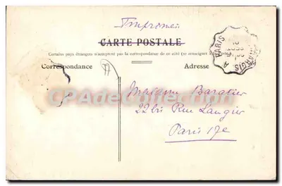 Montereau — Boulevard Lebeuf de Montgermont — editor no identificado — Reverso