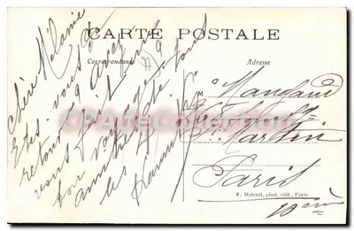 Margens da Marne, perto do « Monte-à-peine » — Chevres — E. M. — n° 1571 — Verso