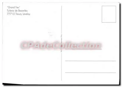 Grande Fogo — Tuilerie de Bezanleu — CPAdeCollection — Verso