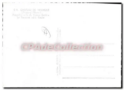 Zamek Malnoue — Taras po stronie drogi — Wydawnictwo DNS & Cie — Rewers