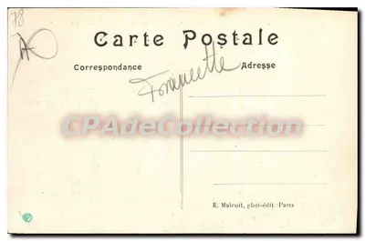 Chevreuse — Panorama visto das Torres da Madeleine — E. M. — Verso