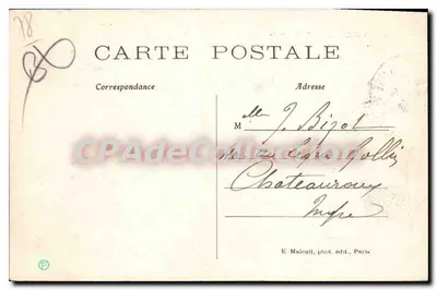 Chevreuse (Z.-&-O.) — Ruïnes van het Kasteel van Madeleine — E. M. — Achterkant
