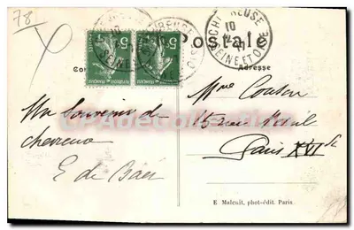Chevreuse (S.-&-O.) - Zamek Madeleine — E.M. — n° 2270 — Rewers