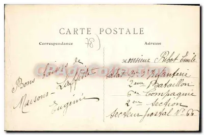 Casa-Laffitte — Prefeitura e Avenida de Longueil — Editor Pierre Petit — Verso
