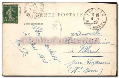 Maison-Laffitte (S.-et-O.) - Campo de Corridas - As Tribunas — B.F., Paris — Verso