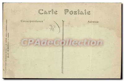 MAISONS-LAFFITTE — Hospital Auzilinaire n° 11 (Croix-Rouge Française) — Lecomte & Millier, Editora — Verso