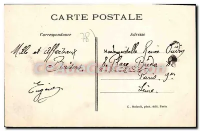 Mantes - Dzielnica Notre-Dame — C.M. — n°549 — Rewers
