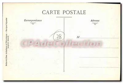Meulan (S.-et-O.) — Historische uitzicht — Collectie Paul Allorge, Serie Y M o 14 — Achterkant
