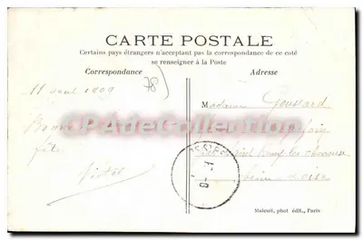 Poissy — Klasztor — Malcuit, fot. wyd., Paryż, nr 475 — Rewers