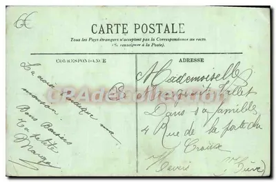 Versailles — A Rue Duplessis — LL. n°261 — Verso