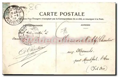 Versailles — Scuola Normale degli Insegnanti — Facciata principale, Boulevard Lesseps — Verso