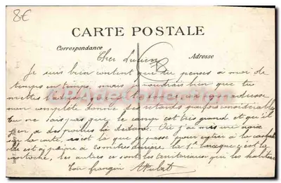Versailles — Camp de Satory — Jedna aleja — Baraki — Rewers