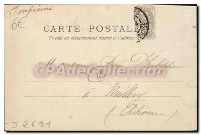 Versailles - La Rue Carnot e l'Avenue de Saint-Cloud — A. Boutdomer, Versailles — Verso