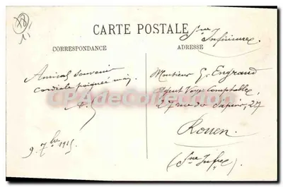 Versailles — Prefektura — Wydawca nieznany, nr 113 — Rewers