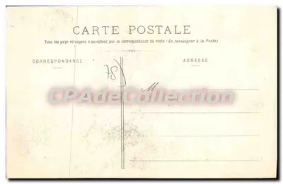 Pokój Napoleona I — Pałac Grand Trianon — Mine Moreau, wyd., Versailles — Rewers