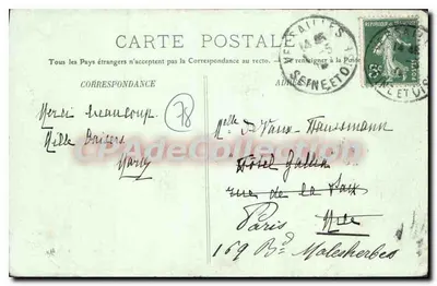 Versajles — Statua Abba de l'Épée — L.L. n°299 — Rewers