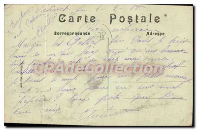 Nationaal Asiel van VÉSINET — Noordgalerij — A. T. — Achterkant