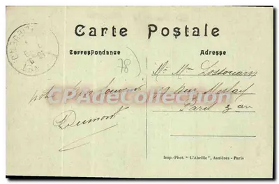 LE VÉSINET — Cascata da Rue des Écoles — L'Abellile, n°10 — Verso