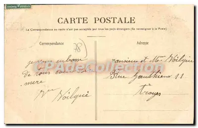 Le Vésinet — O Asilo — Vista geral e Fachada Principal — Editor Abellio, n°30 — Verso