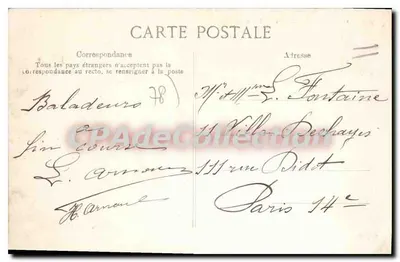 Marly-le-Roi — O Abreugem — Editor CPD — Verso