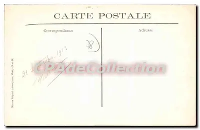 Abdij van Port-Royal-des-Champs — historische uitzicht — M. V. — Achterkant