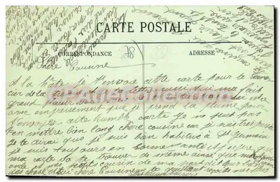 Le Pecq — Wyruszenie statku 'Touriste' — L.L. — Rewers