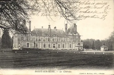 Rosny-sur-Seine — O Castelo — Cliché A. Bertran, editor — Mantes.