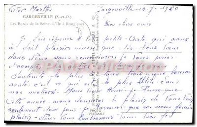 As Margens do Sena — A Ilha de Rangiport — Editor Estel — Verso