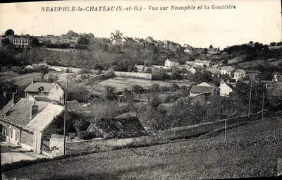 Neauphle-le-Château (S.-et-O.) — Vue sur Neauphle et la Gouttière — Éditeur non identifié
