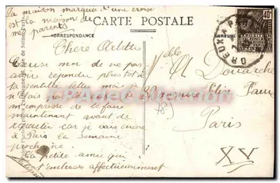 Neauphle-le-Château (S.-et-O.) — Vue sur Neauphle et la Gouttière — Éditeur non identifié — Verso