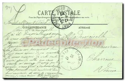 Créteil — A Marne no Braço do Capítulo — A Árvore Inclinada — LL. — Verso