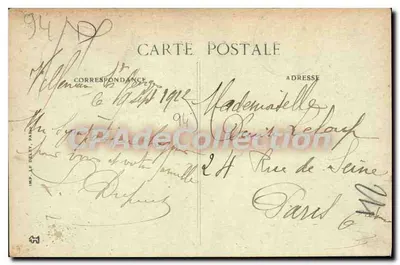 Villeneuve-Saint-Georges — Il Ponte del Mulino di Senlis — Editore Deléty, n°5 — Verso
