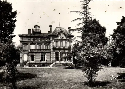 Vila em um parque arborizado — Editor J. Ron, n° I.B. 1