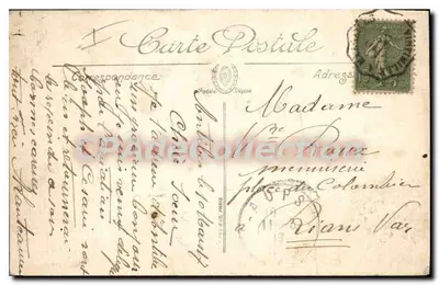 Antibes — Widok ogólny — Selecta, nr 9 — Rewers