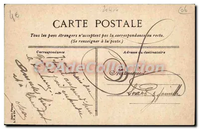 Antibes - Łódki rybackie na przystanie — L. W. & C. S. — Rewers