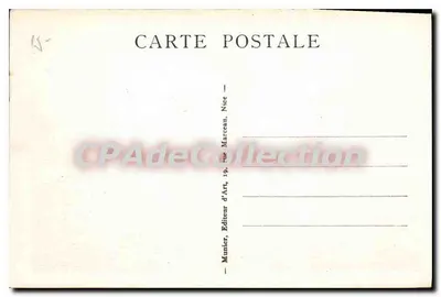 Antibes — Widok ogólny — Wydawca Munier, Nice — Rewers