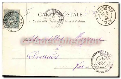 Antibes - Plaża - Widok z Pociągu - Wyd. Gilhets, fot. Nice, nr 2801 — Rewers