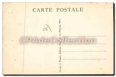 Cap d'Antibes – Eden-Roc – Le Pavillon – RM — Verso