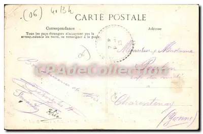 Beaulieu-sur-Mer — Quai du Midi i Hotel Bristol — Wydawca ELD, nr 2585 — Rewers