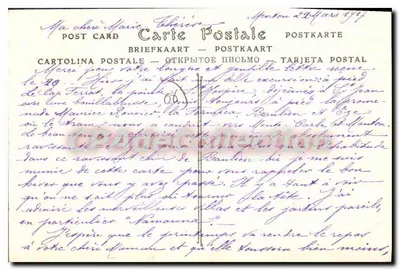 Beaulieu (Alpes-Maritimes) — Vista geral do lado leste — CPAdeCollection, n° 1240 — Verso