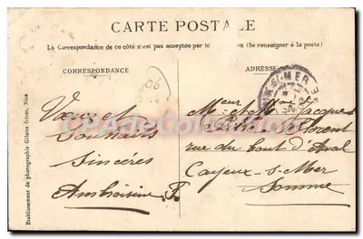 CANNES — Boulevard de la Croisette. La Promenade — Edizione Gilletta, fot. Nika, n°485 — Verso