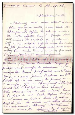 Cannes — Boulevard de la Croisette, Allée de Palmiers — Wydawnictwo Glietta, nr 421 — Rewers