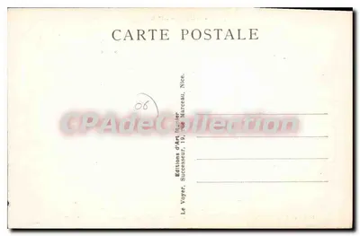 Cannes — Wyspa Świętej Margarety — Fort — więzienie Bazaine i Masque de Fer — Foto Munier — Rewers