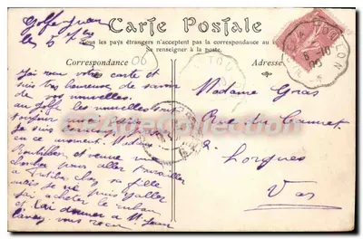 Widok zatoki Golfe Juan — Golfe Juan, N.D. Phot. — Rewers