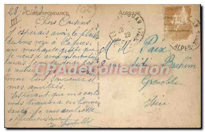 Golfe-Juan — Widok z Môle — LL — Rewers