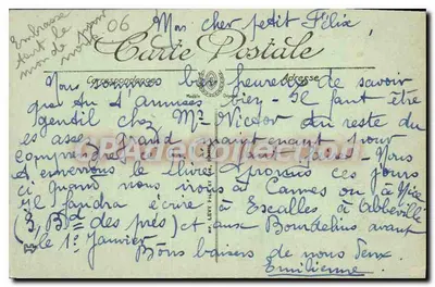 Golfe Juan — L'Escade w portowym zatoku — LL. — n°32 — Rewers
