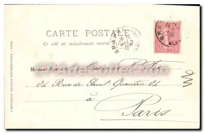 ग्रास - पैनोरामा - एलएल. नई फोटोग्राफिक प्रिंटरी, संख्या 751 — पीछे