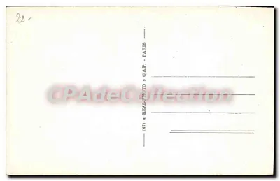 Juan-les-Pins — Vista geral — (47) REAL PHOTO C.A.P. PARIS — Verso